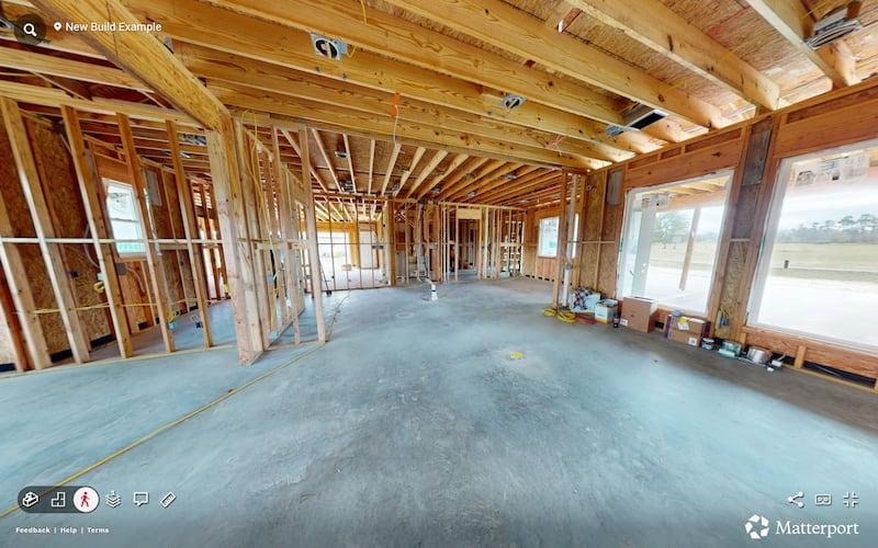 New Build Construction Scan Example